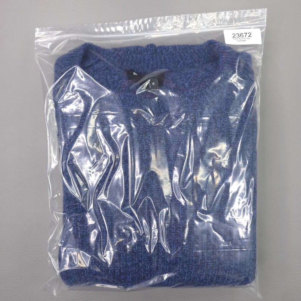 Bonobos Sweater Mens Medium Blue Wool Nylon Crewneck Knit Pullover Casual - Picture 11 of 11
